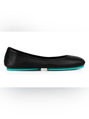 Tieks Matte Black foldable ballet flats made from Italian leather 10